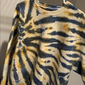 Urban outfitters recycled tie dye sweatshirt